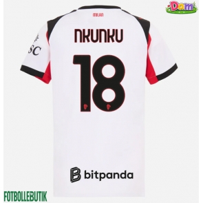 AC Milan Christopher Nkunku #18 Bortatröja Kvinnor 2025-26 Kortärmad